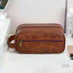 Accessoire de beauté petite trousse simili élégante