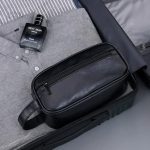 Trousse de toilette élégante en simili pour tous