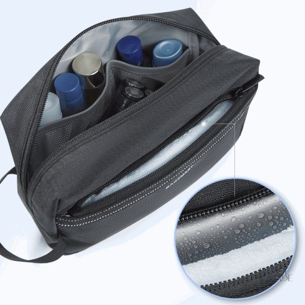 Trousse de toilette masculine, idéale pour les voyages