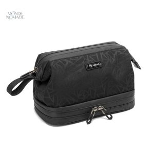 Trousse de toilette compacte pour homme en voyage