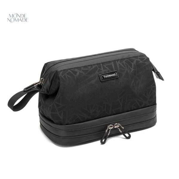 Trousse de toilette compacte pour homme en voyage