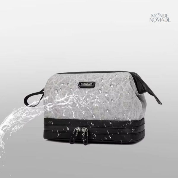Petite trousse de toilette pour hommes, design fonctionnel