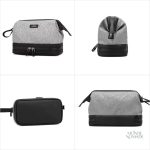 Trousse de voyage compacte pour soins personnels hommes