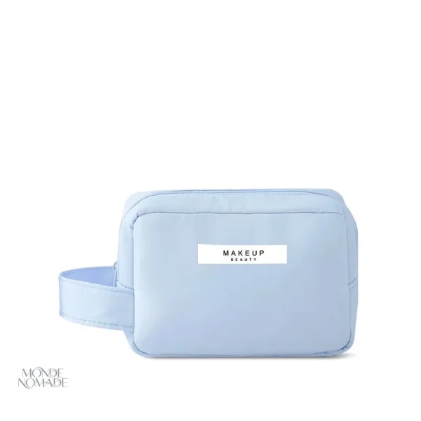 Petite trousse de toilette rectangulaire élégante