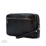 Trousse de toilette en cuir pour homme de qualité