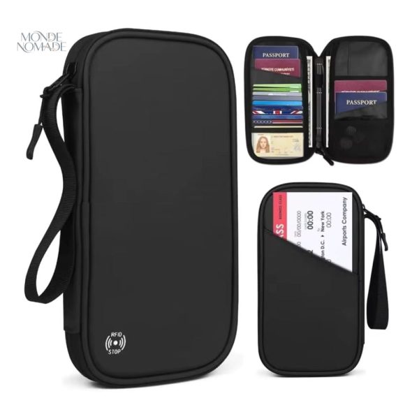 Pochette de Voyage pour Billets et Documents