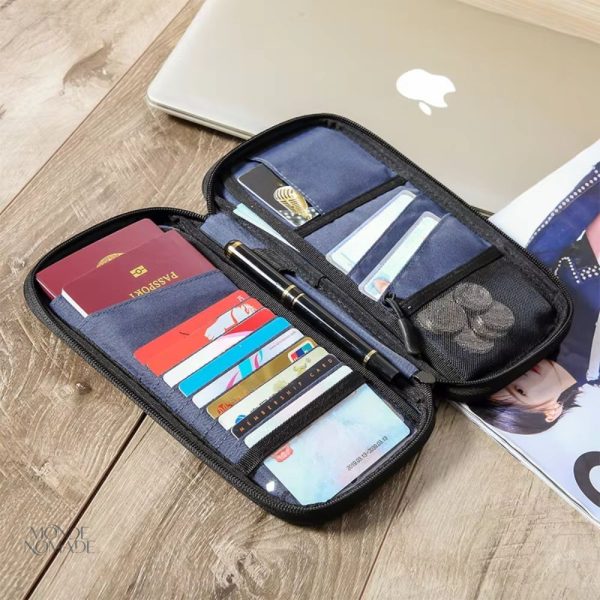 Pochette de voyage fonctionnelle pour déplacements