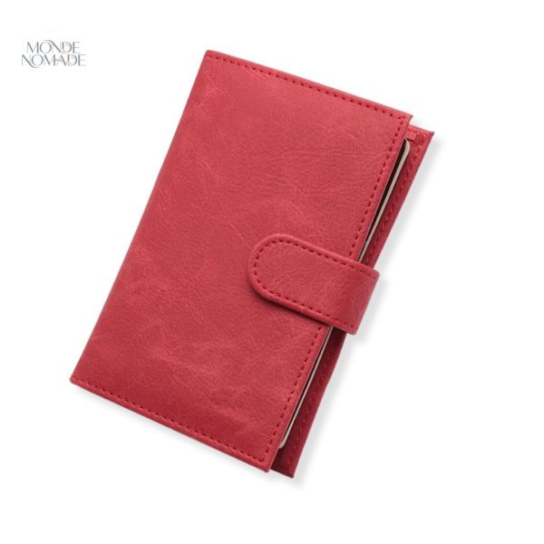 Pochette légère avec fermeture sécurisée pour passeport