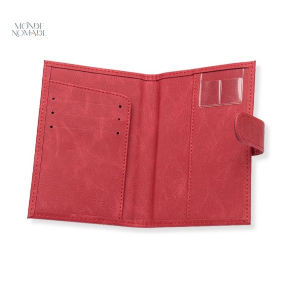 Pochette multifonction pour passeport et billets d'avion