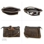 Pochette homme en cuir, style et fonctionnalité