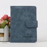 Pochette de voyage pour passeport et billets d'avion