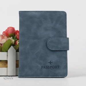 Pochette de voyage pour passeport et billets d'avion