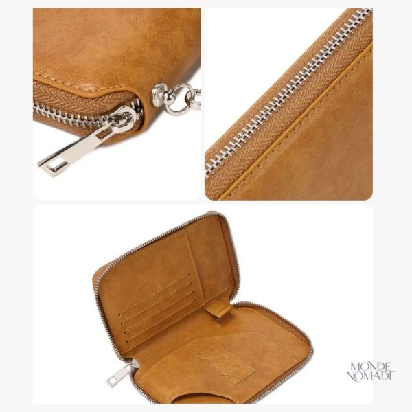 Accessoire de voyage : pochette pour passeport RFID
