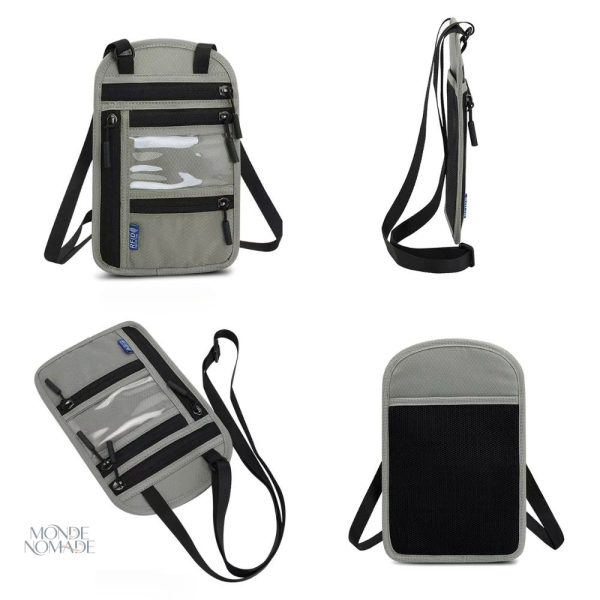 Pochette ergonomique pour voyager sans stress