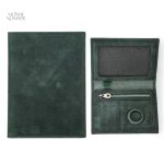 Porte passeport pour homme, style moderne en cuir