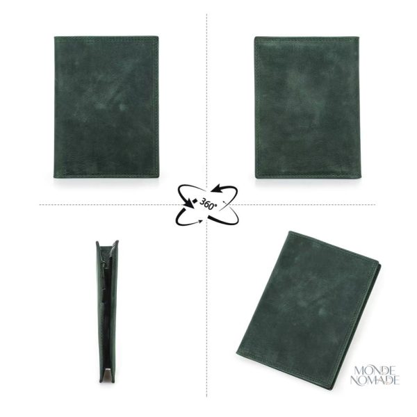 Protection de passeport en cuir haut de gamme