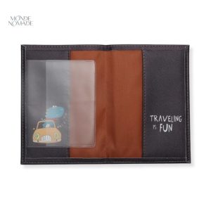 Protège-passeport pour enfants avec design avion