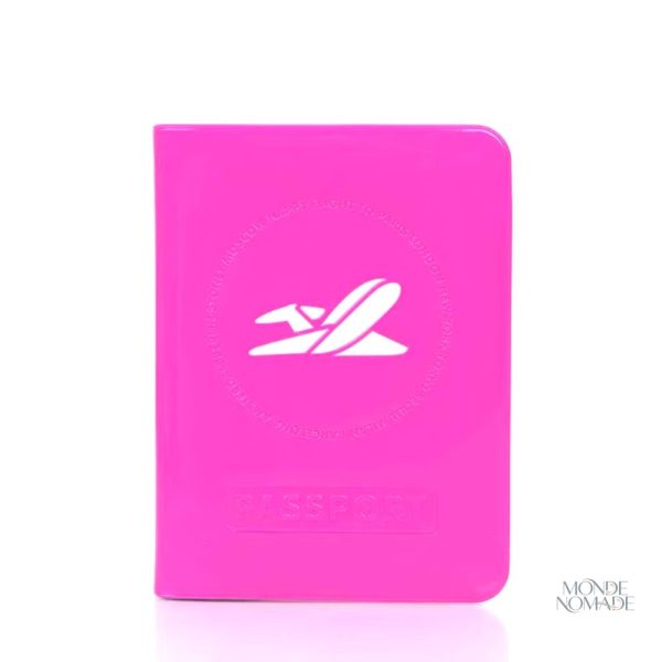 Porte passeport femme girly en design tendance et coloré