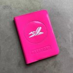 Protège-passeport élégant pour femme, style girly