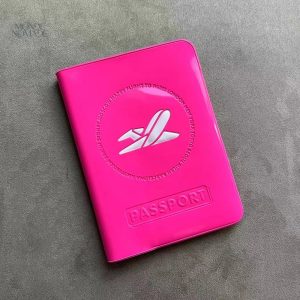 Protège-passeport élégant pour femme, style girly