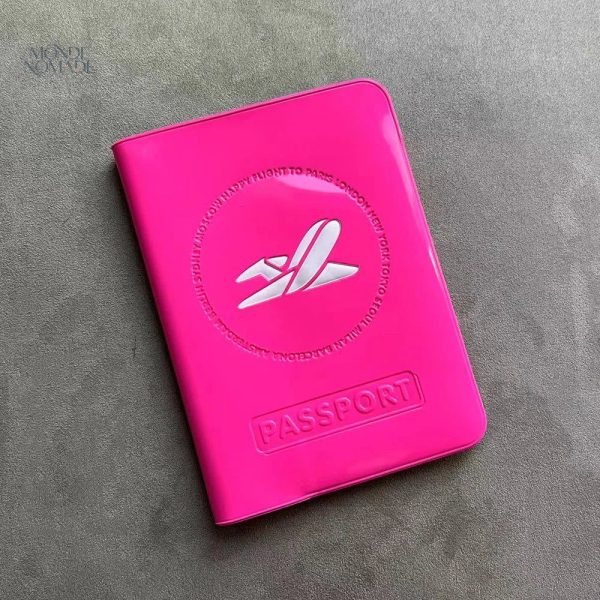 Protège-passeport élégant pour femme, style girly