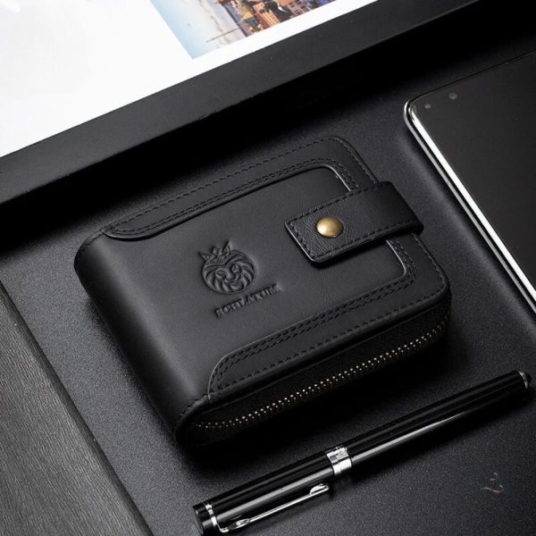 Design sophistiqué pour homme, portefeuille de voyage