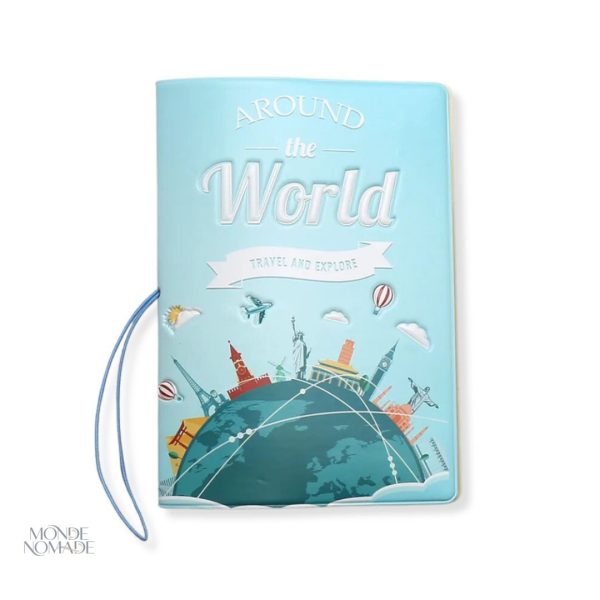 Protège-passeport Around The World élégant et pratique