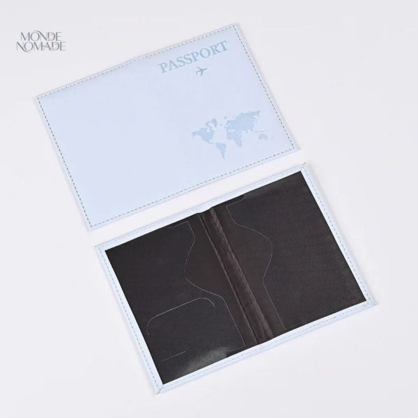 Élégant protège-passeport avec carte