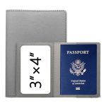 Format compact pour un protège-passeport en cuir