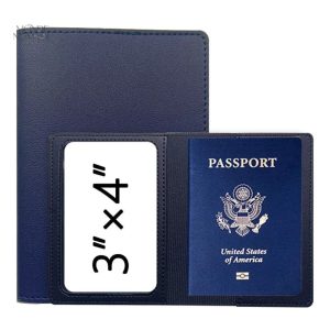 Accessoire en cuir pour la protection de passeport