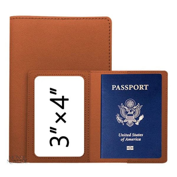Porte-passeport en cuir classique et durable