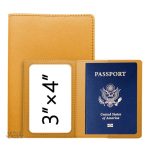 Design raffiné pour un protège-passeport en cuir