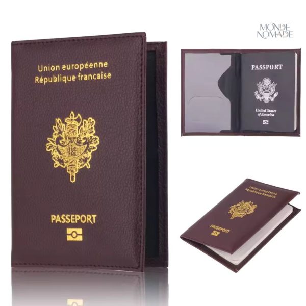 Protège-Passeport Français élégant et pratique
