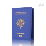 Protège-Passeport Français avec fermeture sécurisée