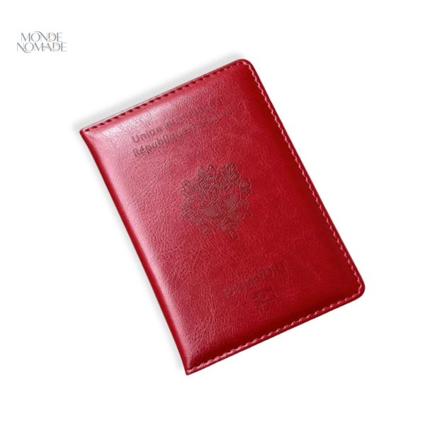 Cadeau pratique : étui à passeport aux couleurs de la France