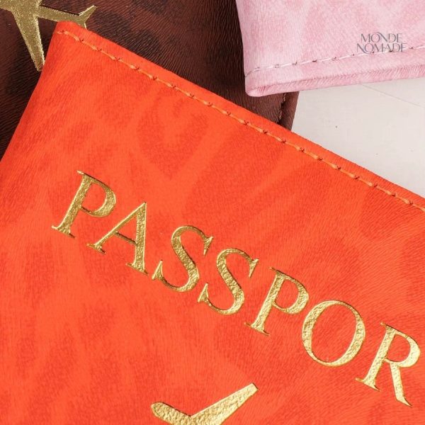 Accessoire de voyage motif léopard unique