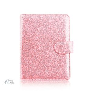 Porte-passeport avec paillettes pour un style brillant