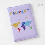 Étui de voyage pour passeport, design sobre et chic