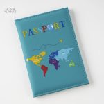 Protège passeport Voyage avec design moderne et simple