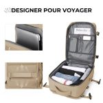 Sac à dos cabine compact, idéal pour les déplacements