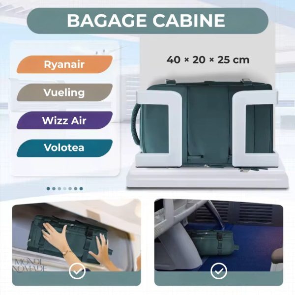 Sac à Dos 40 cm, idéal pour les voyages courts