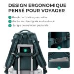 Sac à Dos de Voyage, style fonctionnel et moderne