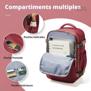 Sac à dos compact idéal pour les voyages Ryanair