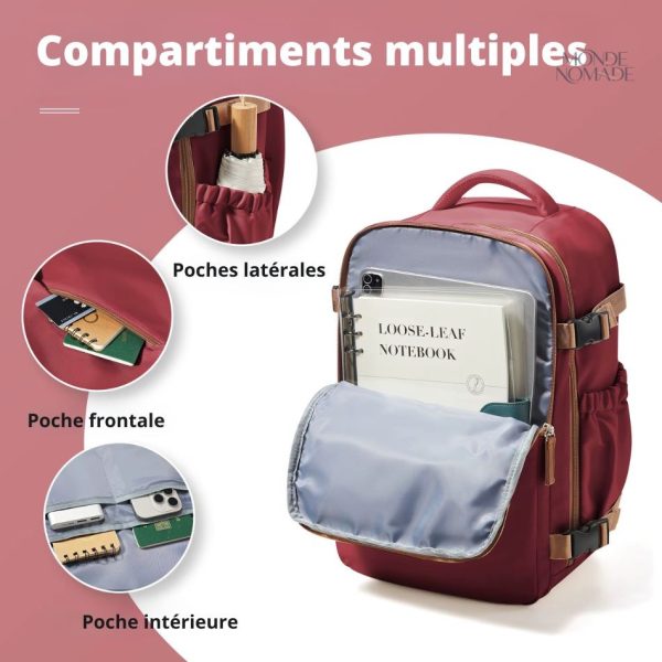 Sac à dos compact idéal pour les voyages Ryanair