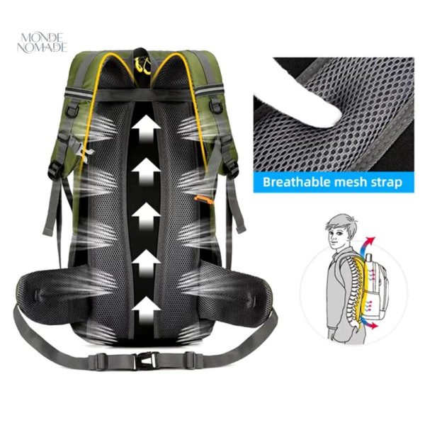 Sac à Dos avec grande capacité pour l'aventure