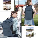 Sac à dos compact avec fermeture à code pour voyageurs