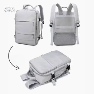 Sac à dos polyvalent avec rangement pour chaussures