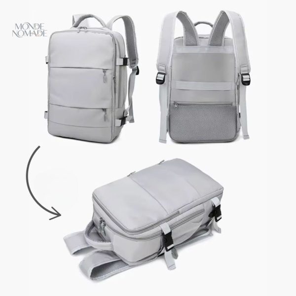 Sac à dos polyvalent avec rangement pour chaussures