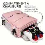 Sac à dos compact avec section pour chaussures