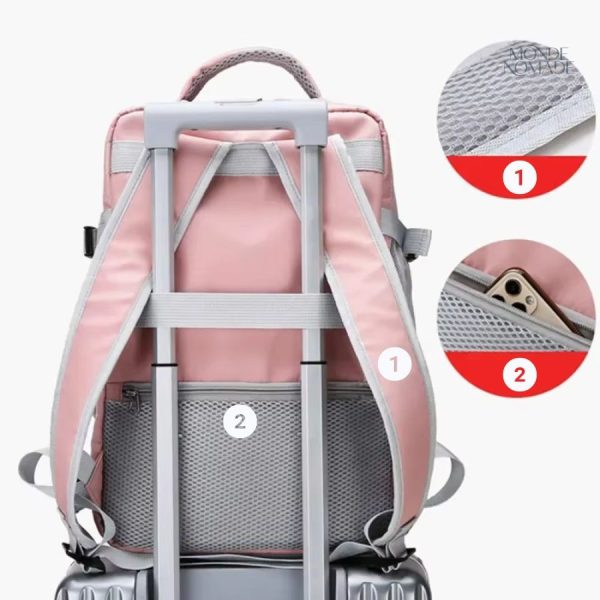 Sac à dos avec compartiment séparé pour chaussures